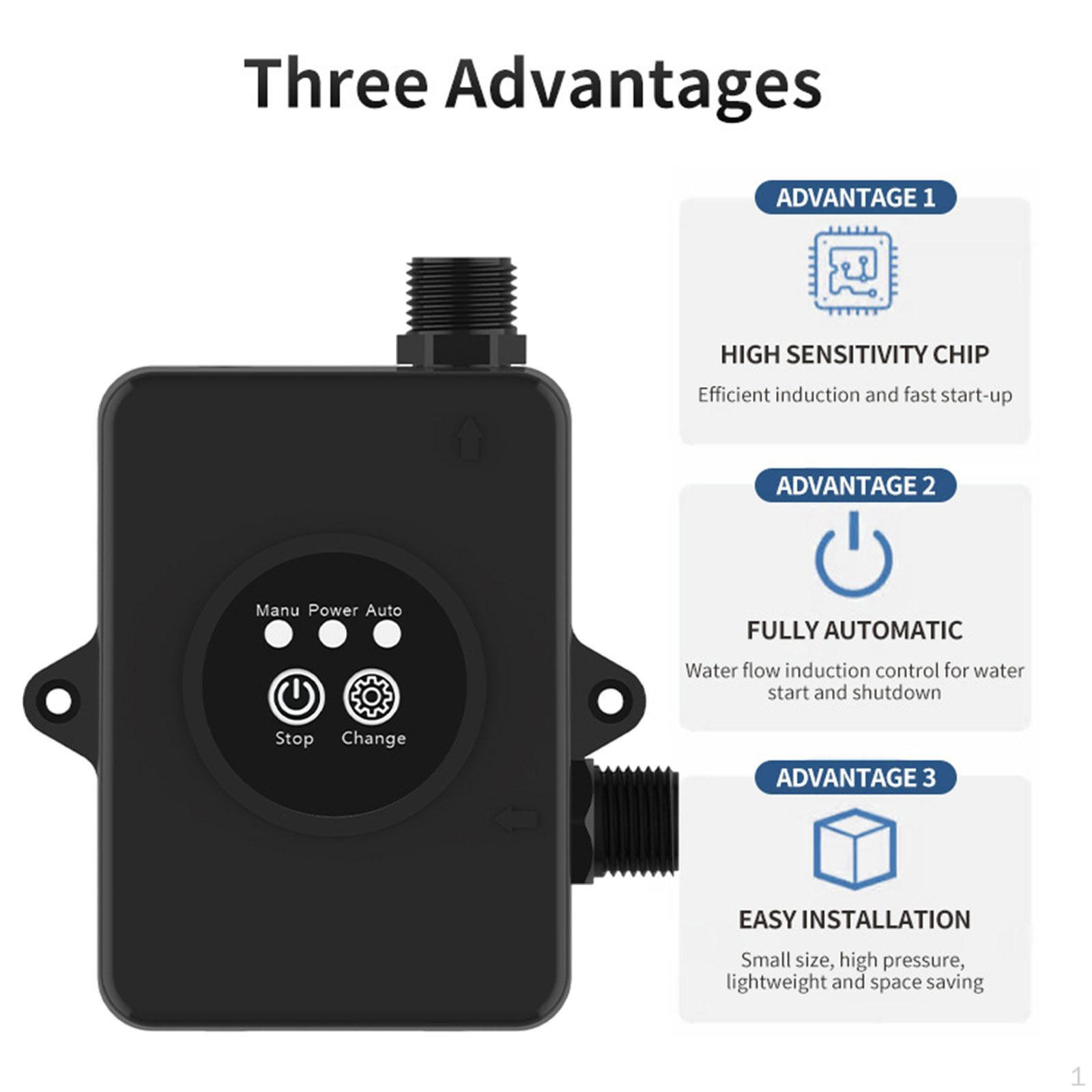 Насос підвищення тиску води 24 В з витратою 35 л/хв для ванної кімнати та душу чорний
Насос підвищення тиску води 24 В з витратою 35 л/хв для ванної кімнати та душу чорний