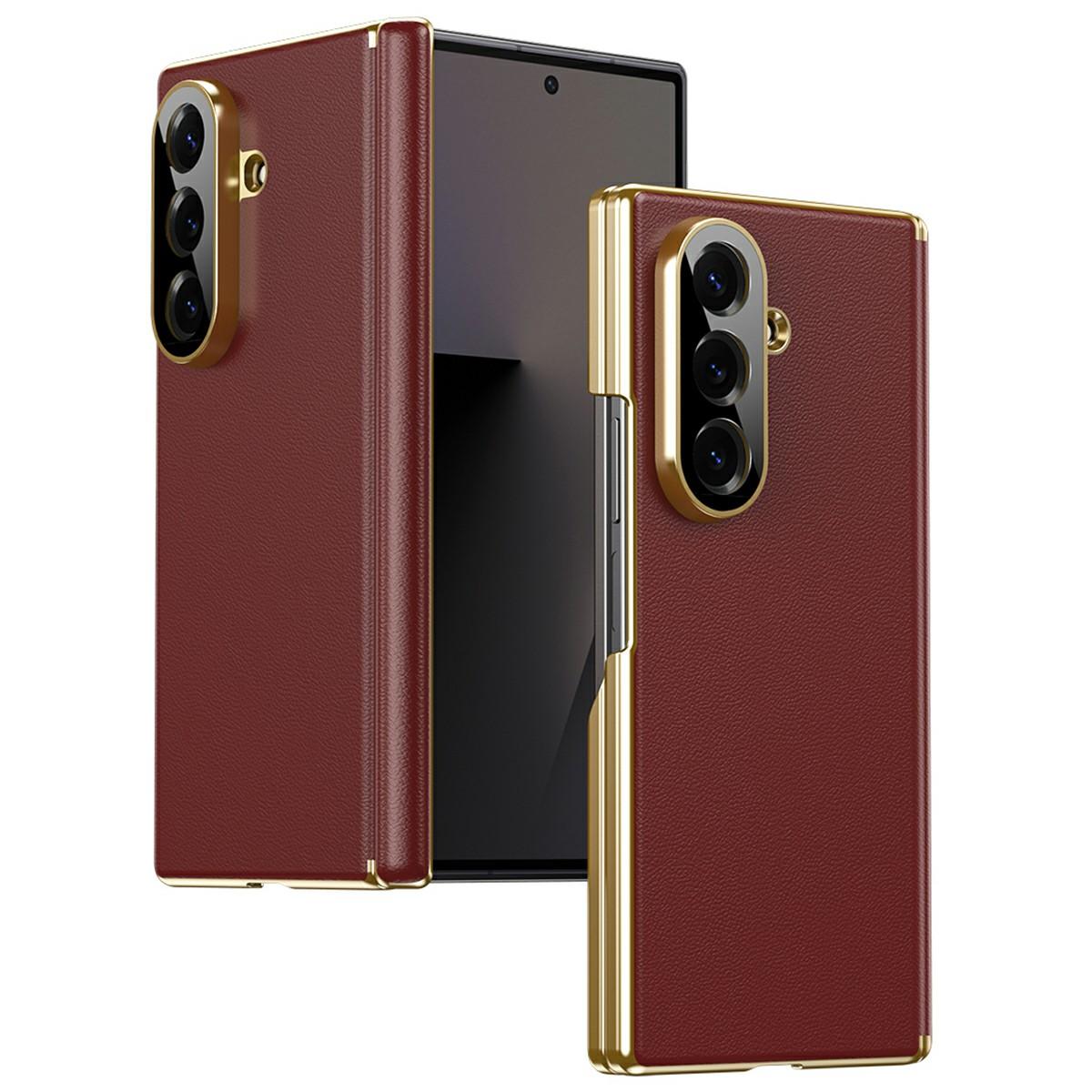 For Samsung Galaxy Z Fold7 5G Case Dual-Axis Hinge PU Leather Hard PC Folding Phone Cover
For Samsung Galaxy Z Fold7 5G Case Dual-Axis Hinge PU Leather Hard PC Folding Phone Cover