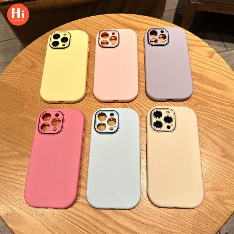 Simple Macaron for Apple 14 mobile phone case ins wind iPhone15 silicone 13promax soft case 12/XR
Simple Macaron for Apple 14 mobile phone case ins wind iPhone15 silicone 13promax soft case 12/XR