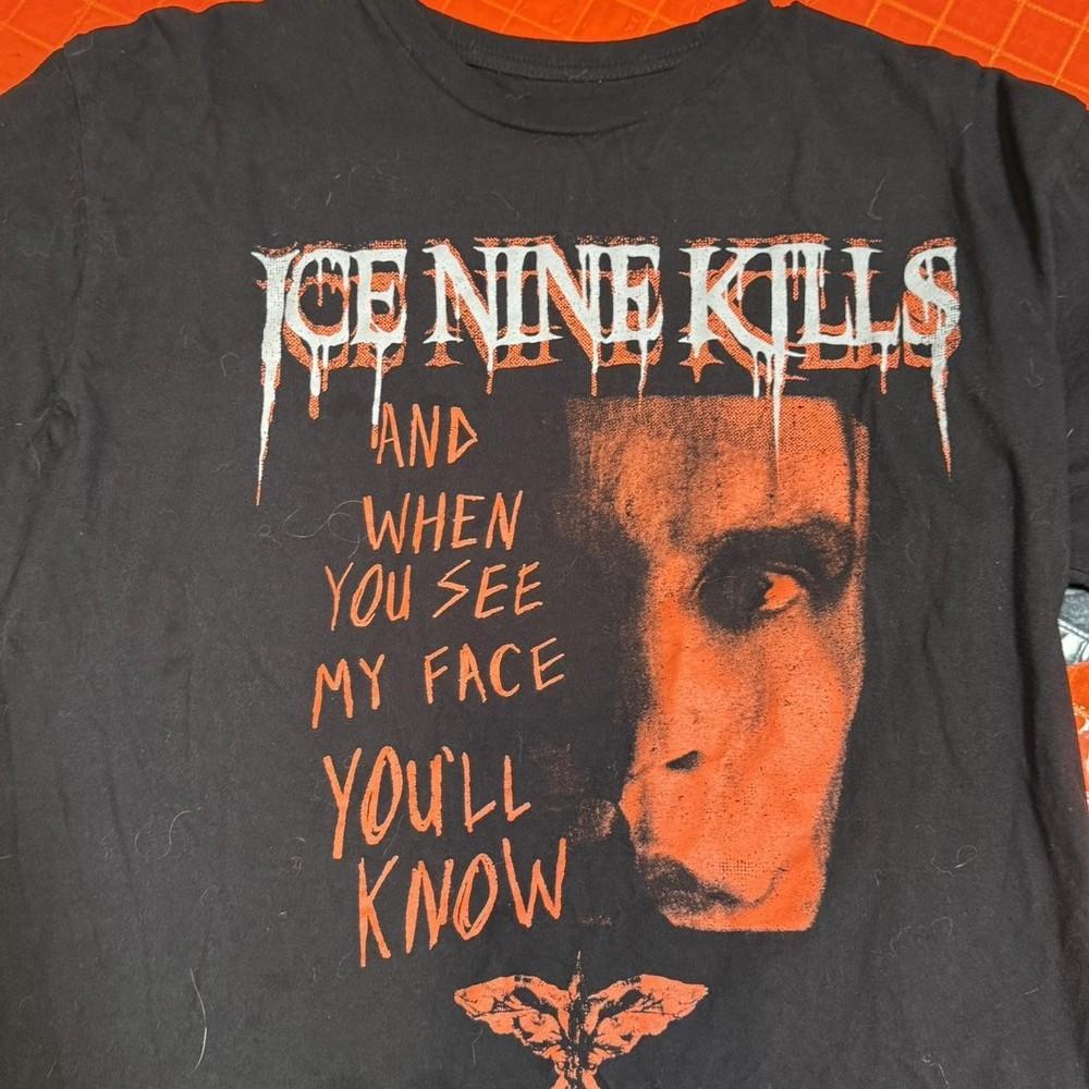 Ice Nine Kills band 90s Black Short Sleeve Unisex T shirt Heavy cotton NH21160 Unisex T-Shirt XXXL
Ice Nine Kills band 90s Black Short Sleeve Unisex T shirt Heavy cotton NH21160 Unisex T-Shirt XXXL