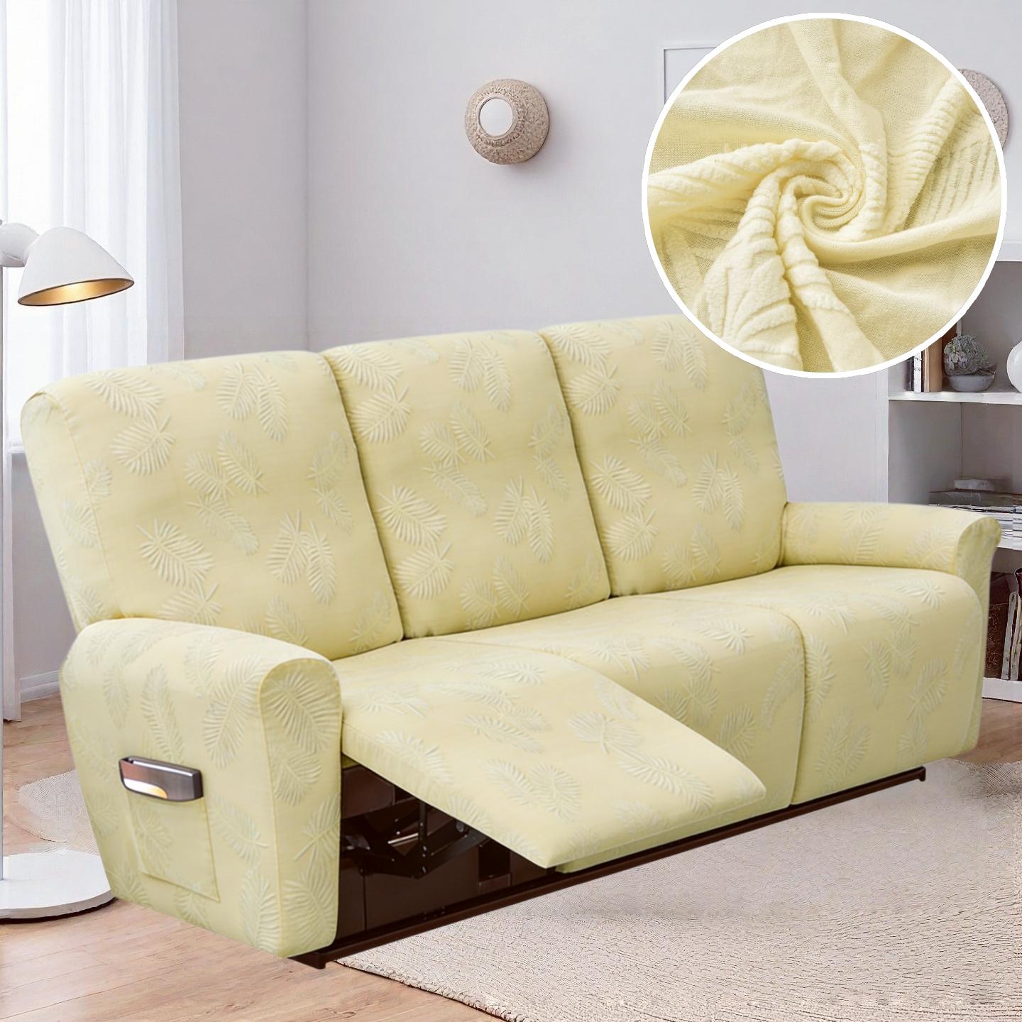 Stretch Sofa Recliner Covers Slipcover1/2/3 Seater Jacquard Washable Recliner Chair Sofa Protector 1 Seater
Stretch Sofa Recliner Covers Slipcover1/2/3 Seater Jacquard Washable Recliner Chair Sofa Protector 1 Seater