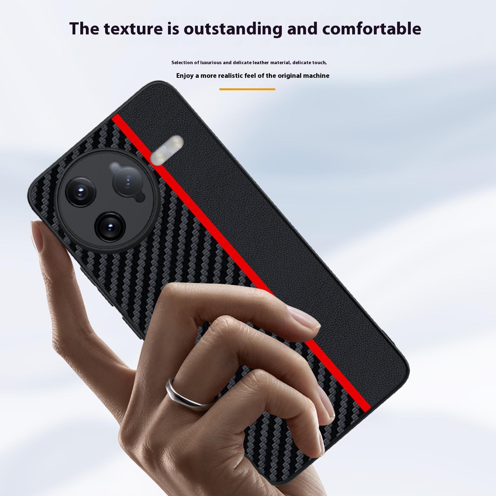 For Xiaomi Redmi K80 5G/Poco F7 Pro 5G Case Carbon Fiber Texture Ultra Slim PC Phone Cover Black+Red
For Xiaomi Redmi K80 5G/Poco F7 Pro 5G Case Carbon Fiber Texture Ultra Slim PC Phone Cover Black+Red
