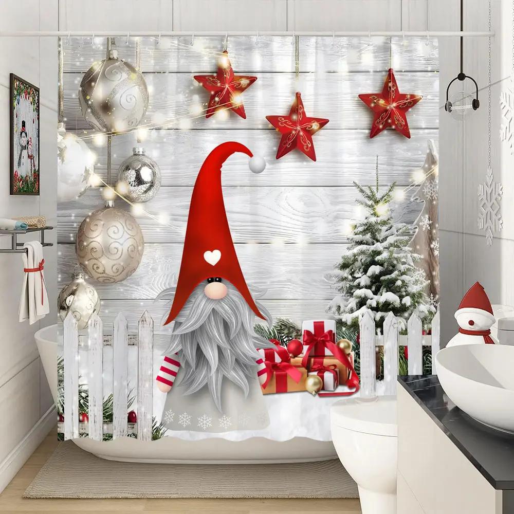 Веселые рождественские занавески для душа Зимняя снежинка Рождество Сосновые листья Лампа Праздник Фермерский дом Ткань для ванной Занавеска для ванной Декор для ванной 47x70in-120x180cm
Веселые рождественские занавески для душа Зимняя снежинка Рождество Сосновые листья Лампа Праздник Фермерский дом Ткань для ванной Занавеска для ванной Декор для ванной 47x70in-120x180cm