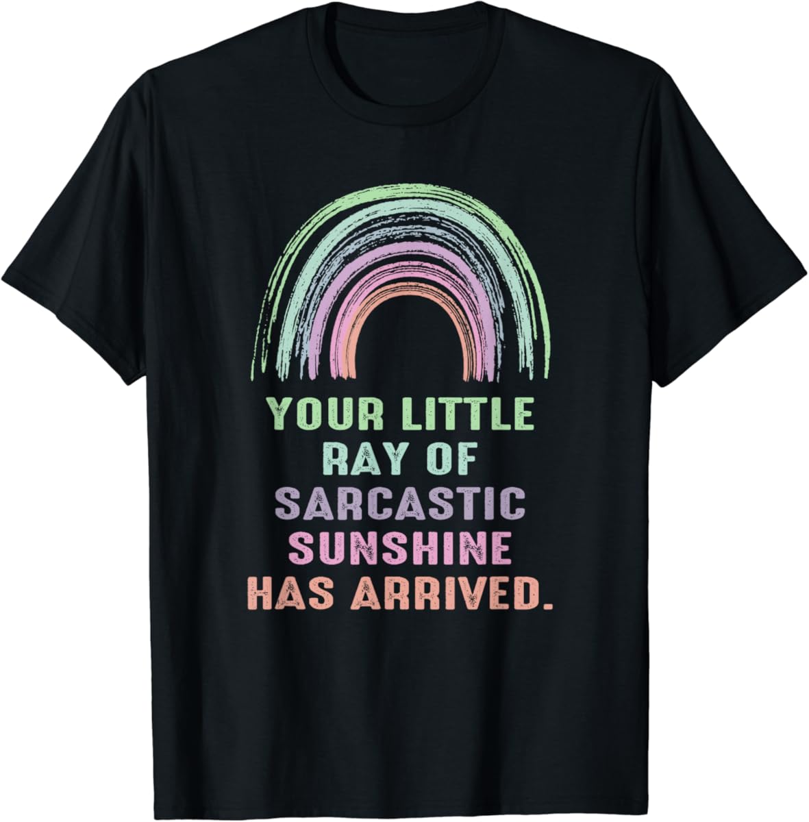 Your Little Ray Of Sarcastic Sunshine Has Arrived Rainbow T Shirt Men Women Kid L
Your Little Ray Of Sarcastic Sunshine Has Arrived Rainbow T Shirt Men Women Kid L
