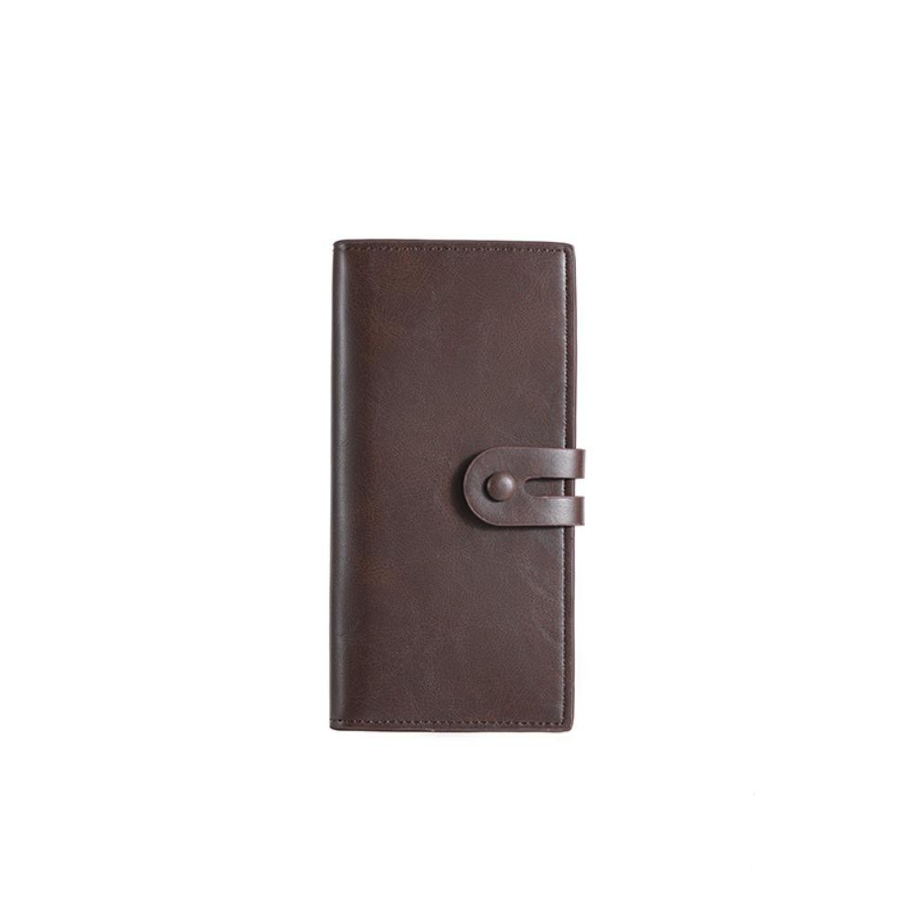 Minimalist PU Leather Men s Wallet Long Style Black Coffee Retro Coin Purse High Capacity Multiple Pockets Men Women темный кофе
Minimalist PU Leather Men s Wallet Long Style Black Coffee Retro Coin Purse High Capacity Multiple Pockets Men Women темный кофе