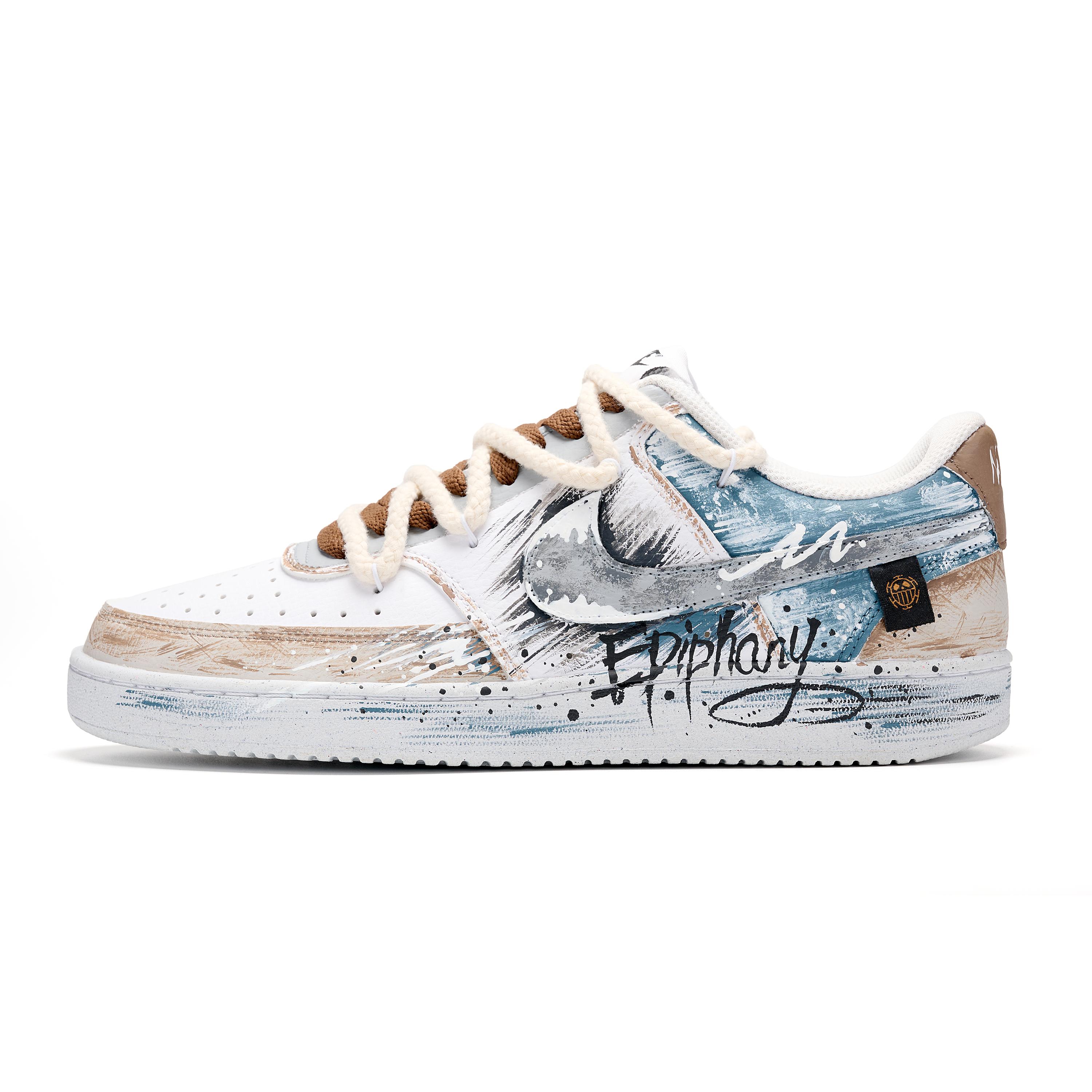 Nike Court Vision 1 Abrasion Resistant Low top Skateboard Shoes Men s White Brown DH2987-101(team516-) 39
Nike Court Vision 1 Abrasion Resistant Low top Skateboard Shoes Men s White Brown DH2987-101(team516-) 39