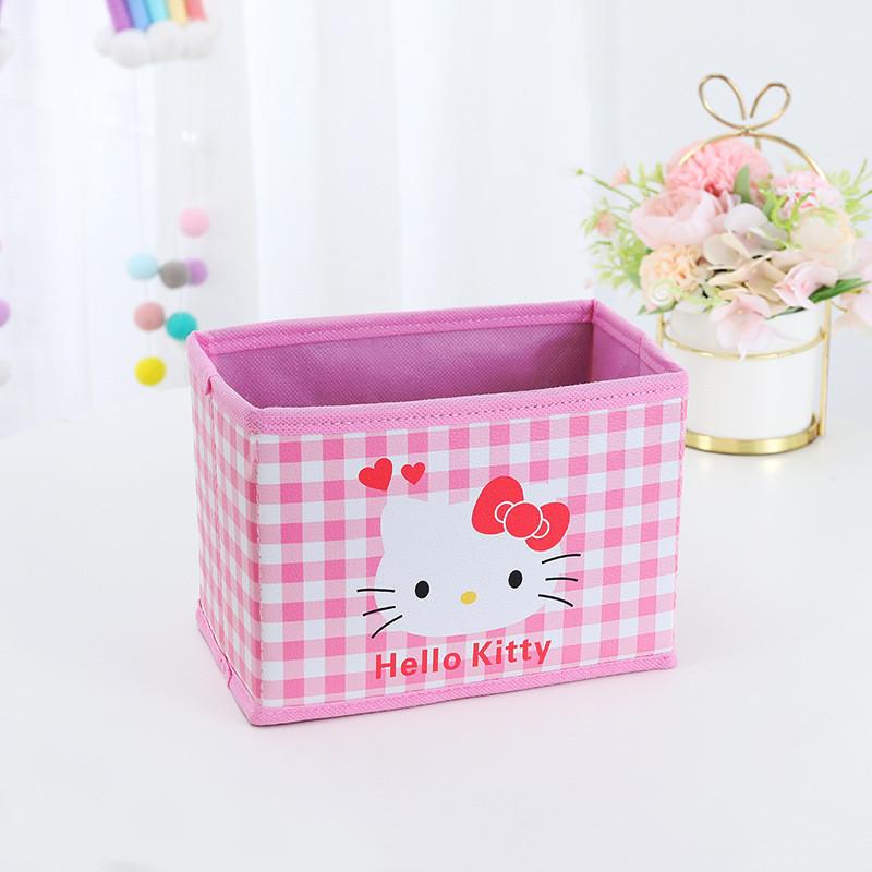 Hello Kitty Kuromi Cinnamoroll Melody Grid Pattern Foldable Desktop Storage Box For Makeup And Stationery Organizer Grid KT
Hello Kitty Kuromi Cinnamoroll Melody Grid Pattern Foldable Desktop Storage Box For Makeup And Stationery Organizer Grid KT