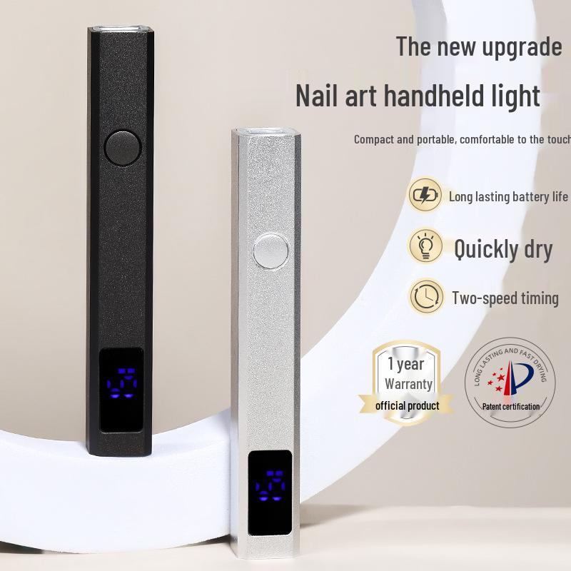 Portable Rechargeable Nail Art Light: Quick-Drying Gel Strip with No Hand Tanning
Portable Rechargeable Nail Art Light: Quick-Drying Gel Strip with No Hand Tanning