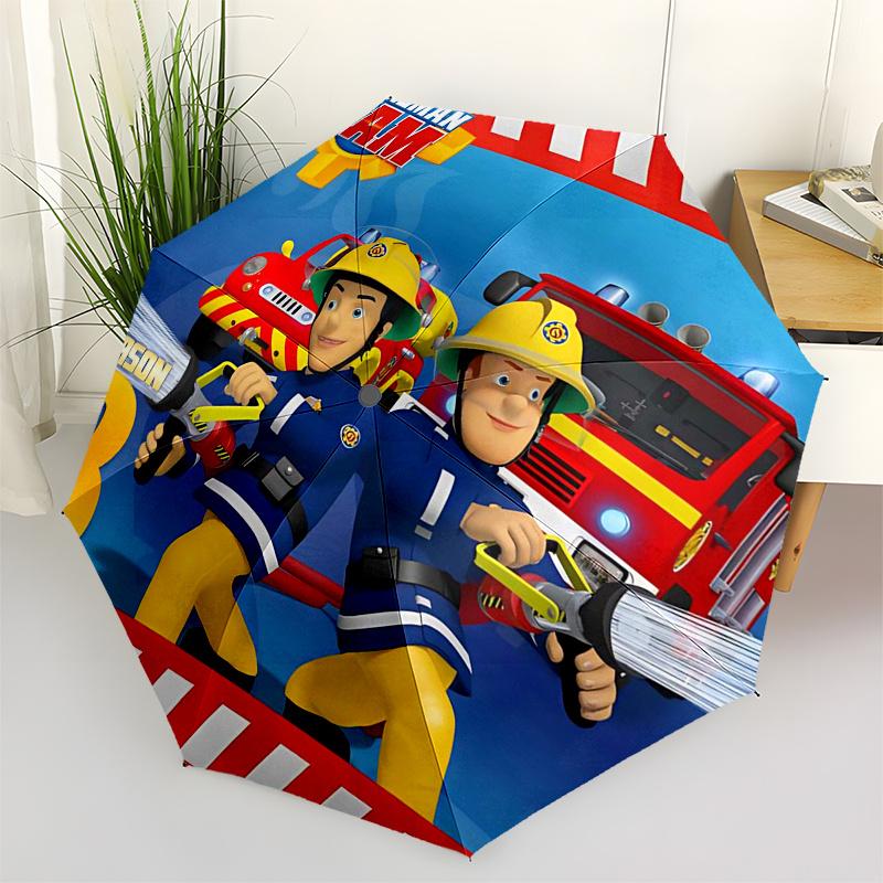 Fireman Fire trucks Themed Travel Umbrella-8 Ribs Automatic Opening and Closing, Portable Folding Design, Compact and Stylish Umbrella Suita
Fireman Fire trucks Themed Travel Umbrella-8 Ribs Automatic Opening and Closing, Portable Folding Design, Compact and Stylish Umbrella Suita