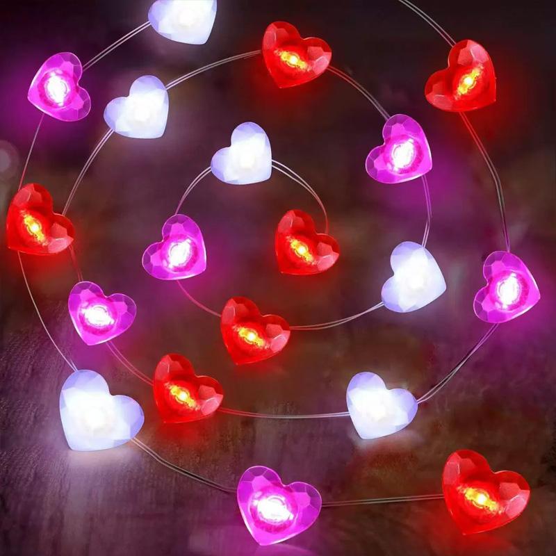 1PC String Lights Outdoor Heart Shape 2M LED Light DIY Battery Powered Home Decor 20LED 2m
1PC String Lights Outdoor Heart Shape 2M LED Light DIY Battery Powered Home Decor 20LED 2m
