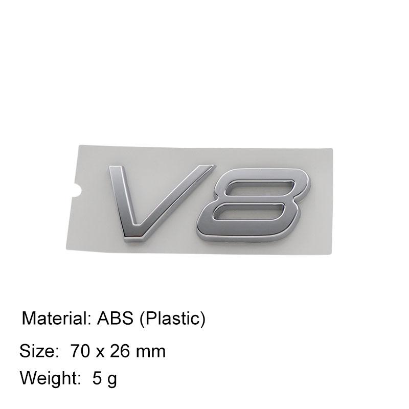 3D Премиум T3 T4 T5 T6 T8 V8 AWD для автомобиля Капот двигателя Крыло багажник Хвост Задняя наклейка Эмблема Значок Стикер abs-V8-chrome
3D Премиум T3 T4 T5 T6 T8 V8 AWD для автомобиля Капот двигателя Крыло багажник Хвост Задняя наклейка Эмблема Значок Стикер abs-V8-chrome