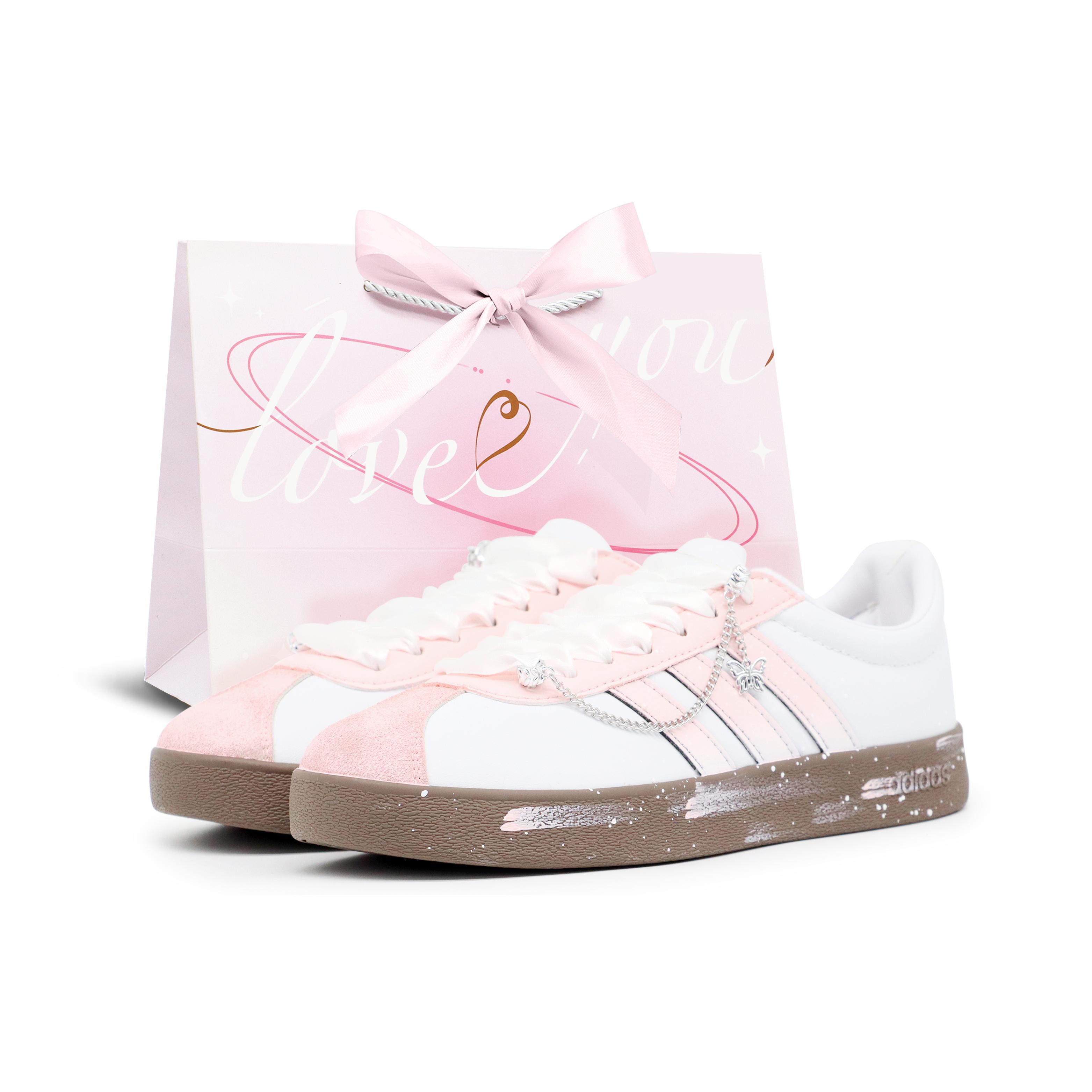 Adidas Vl Court Classic Low top Skateboard Shoes Unisex Pink White JQ2470(Team1279-S-BOX) 38
Adidas Vl Court Classic Low top Skateboard Shoes Unisex Pink White JQ2470(Team1279-S-BOX) 38
