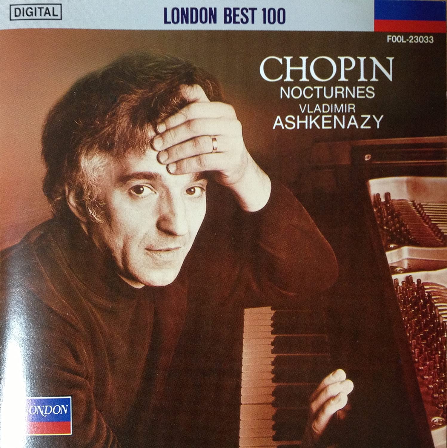 CD ASHKENAZY (VLADIMIR); CHOPIN - Chopin Nocturne Selection F00L23033 London Records 1989 Japan Classical Used
CD ASHKENAZY (VLADIMIR); CHOPIN - Chopin Nocturne Selection F00L23033 London Records 1989 Japan Classical Used