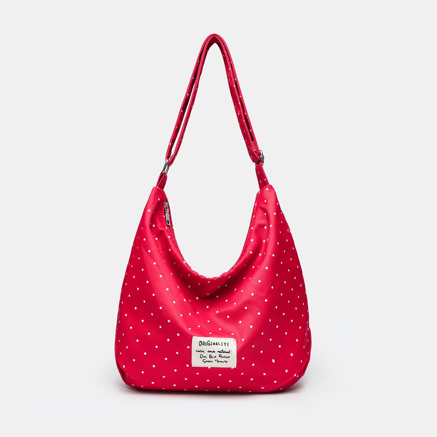 Korean Style Polka Dot Canvas Tote: Versatile, Large-Capacity Crossbody Bag for Women 38x11x36 cm червоний
Korean Style Polka Dot Canvas Tote: Versatile, Large-Capacity Crossbody Bag for Women 38x11x36 cm червоний