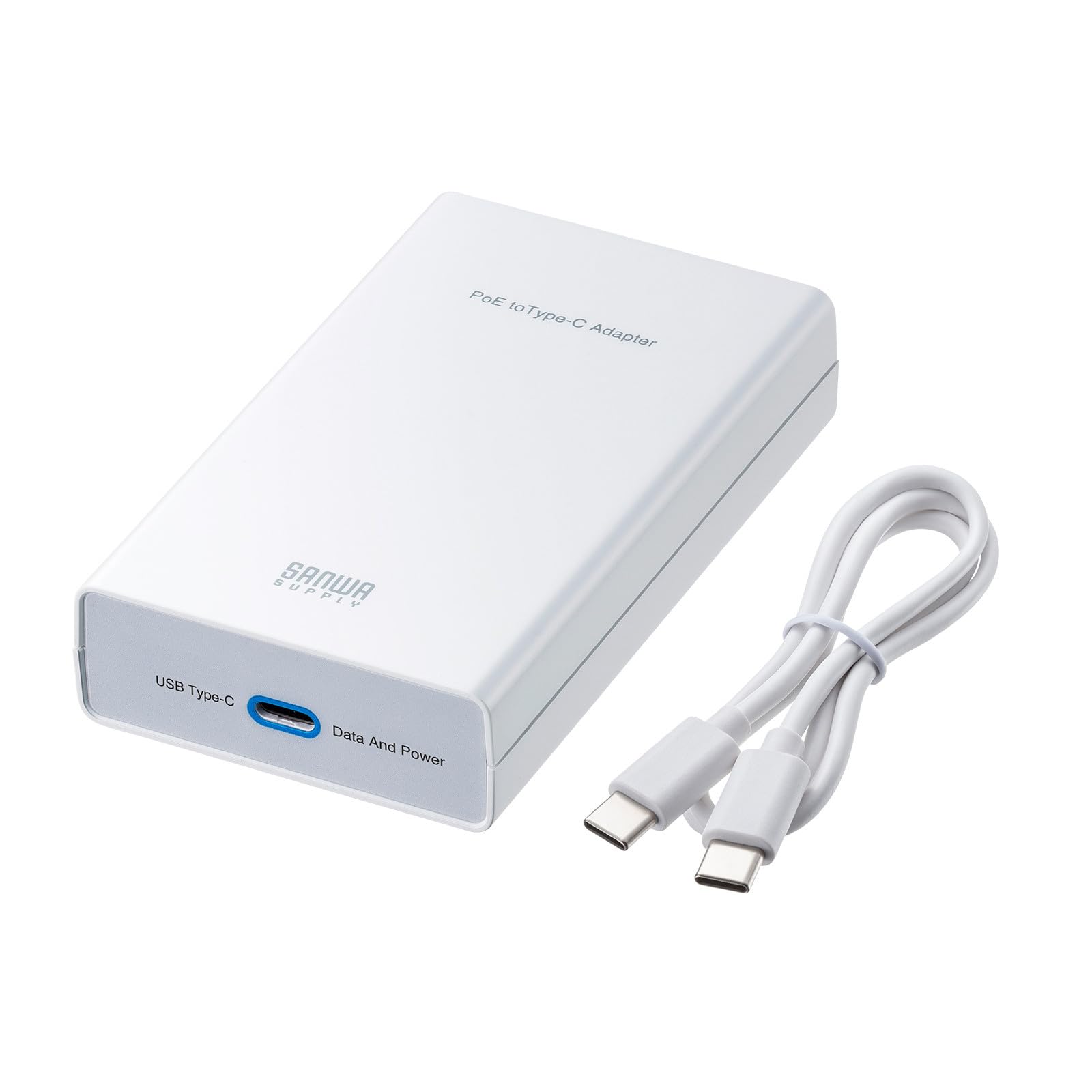 Sanwa Supply PoE-USB Type-C conversion adapter (PD60W power supply/network communication compatible) LAN-ADPOEC
Sanwa Supply PoE-USB Type-C conversion adapter (PD60W power supply/network communication compatible) LAN-ADPOEC