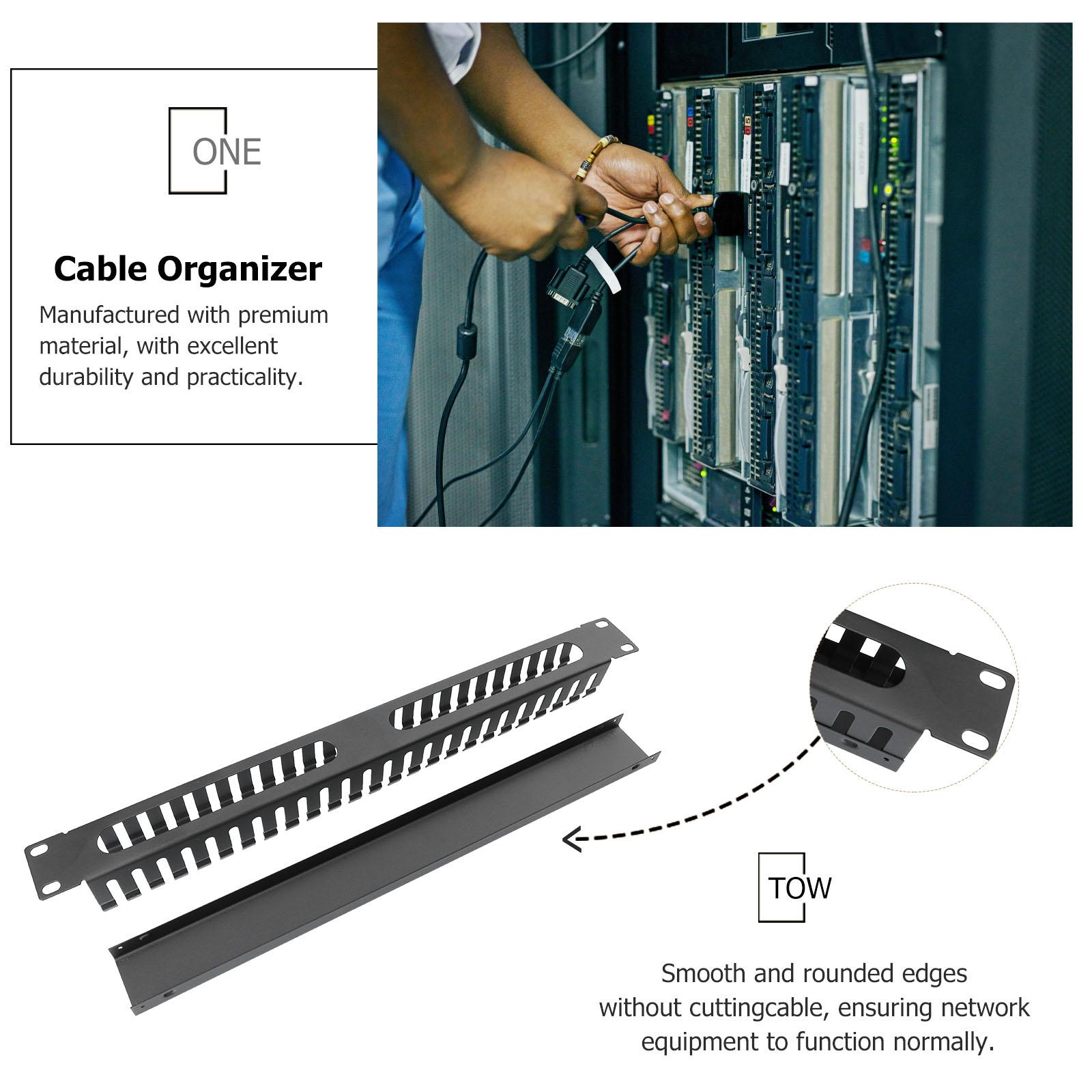Metal Offline Rack Cable Manager Frame Management Organizer Server Cold Rolled Steel Plate 24-Slot чорний
Metal Offline Rack Cable Manager Frame Management Organizer Server Cold Rolled Steel Plate 24-Slot чорний