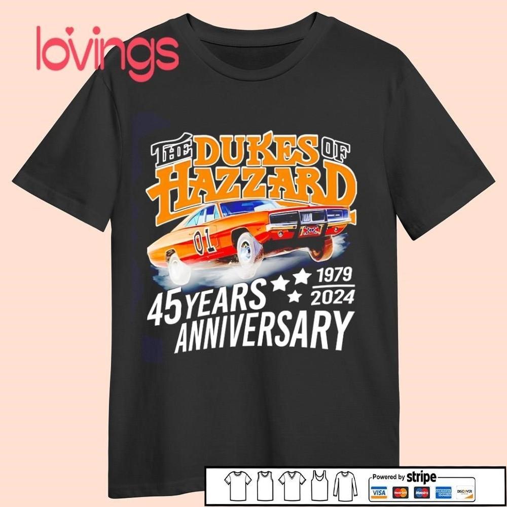The Dukes of Hazzard 45 Years 1979 2024 Anniversary shirt SN286 Unisex T-Shirt XXXL
The Dukes of Hazzard 45 Years 1979 2024 Anniversary shirt SN286 Unisex T-Shirt XXXL