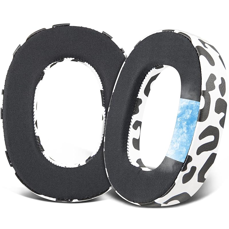 SOULWIT cooling gel pad ear pads Jabra Elite 85h for headset exchange ear cushion noise isolation foam ear cup Cold sensation earmuffs - snow leopard
SOULWIT cooling gel pad ear pads Jabra Elite 85h for headset exchange ear cushion noise isolation foam ear cup Cold sensation earmuffs - snow leopard