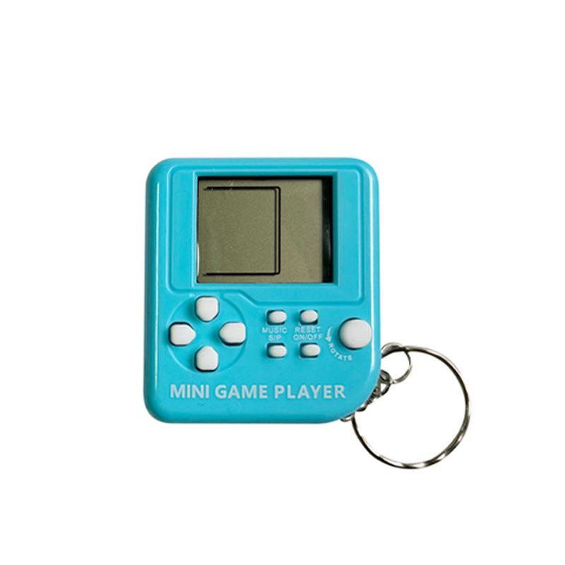 Retro Cube Mini Game Keychain: Handheld Tetris & Tank Game Console небо синє кольору
Retro Cube Mini Game Keychain: Handheld Tetris & Tank Game Console небо синє кольору