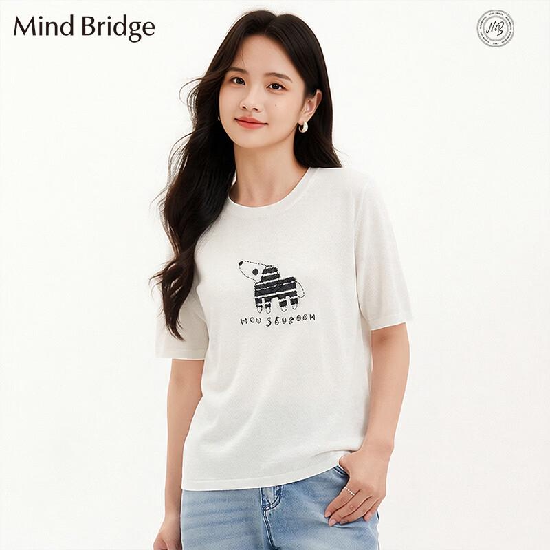 Mind Bridge Embroidered Cartoon Dog Short Sleeve T-Shirt One Size F
Mind Bridge Embroidered Cartoon Dog Short Sleeve T-Shirt One Size F