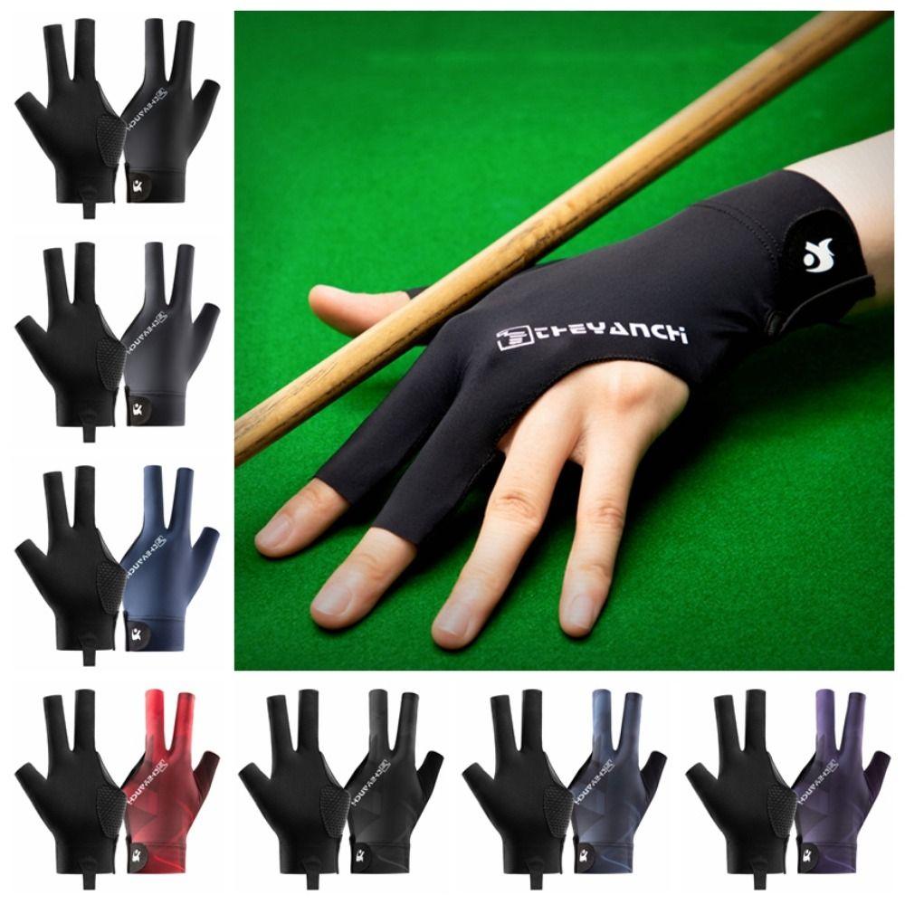 Three Finger Snooker Glove Left Hand Three Cut Gloves Left Hand Billiards Gloves Billiard Training чорний
Three Finger Snooker Glove Left Hand Three Cut Gloves Left Hand Billiards Gloves Billiard Training чорний