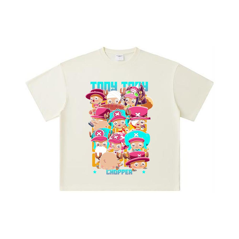 260 GSM Double Yarn 32 Count 100% Cotton One Piece V44 Chopper Chibis Print Unisex Heavy Cotton T Shirt S
260 GSM Double Yarn 32 Count 100% Cotton One Piece V44 Chopper Chibis Print Unisex Heavy Cotton T Shirt S