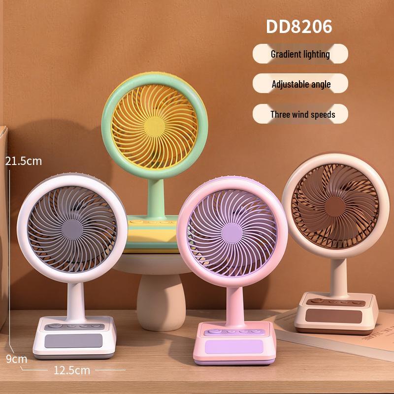 2026 USB Rechargeable Desktop Fan with Light & 3-Speed Adjustment Custom/Wholesale/Cross-border
2026 USB Rechargeable Desktop Fan with Light & 3-Speed Adjustment Custom/Wholesale/Cross-border