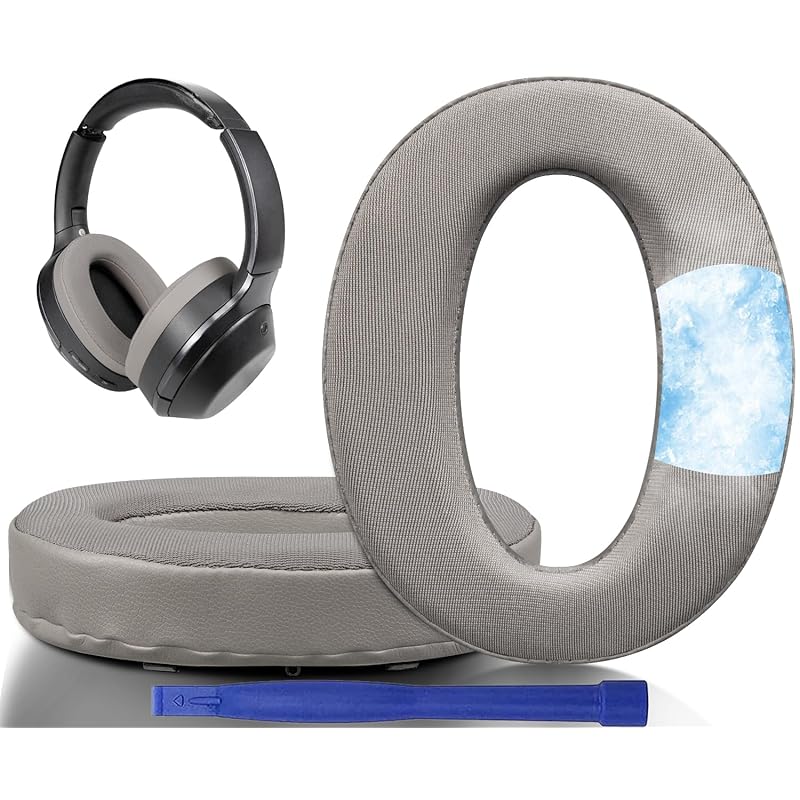 SOULWIT cooling gel pad ear pads Sony WH-1000XM2 (WH1000XM2) & MDR-1000X (MDR1000X) for exchange ear cushion high density foam ear cup Thick earmuffs
SOULWIT cooling gel pad ear pads Sony WH-1000XM2 (WH1000XM2) & MDR-1000X (MDR1000X) for exchange ear cushion high density foam ear cup Thick earmuffs