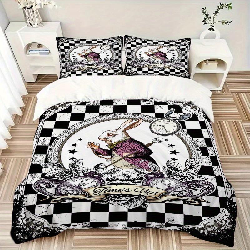 3pcs Rabbit Bedding Set Down Comforter Cover and Pillowcases, Suitable for All Seasons(No Insert)-0729049 135x200cm
3pcs Rabbit Bedding Set Down Comforter Cover and Pillowcases, Suitable for All Seasons(No Insert)-0729049 135x200cm