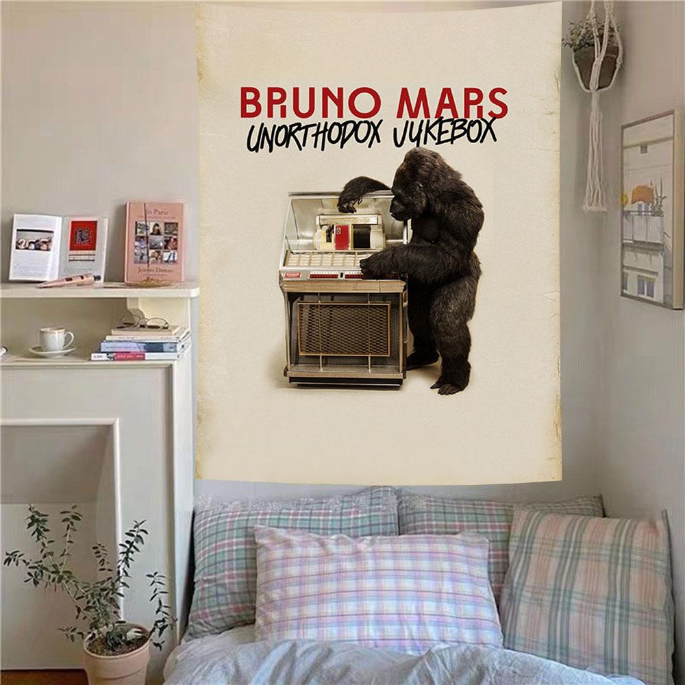 BBruno Mars Poster Printed Tapestry Fan Support Wall Hanging Aesthetic Background Cloth for Party Bedroom Room Wall Decoration 74x94cm(29x37in)
BBruno Mars Poster Printed Tapestry Fan Support Wall Hanging Aesthetic Background Cloth for Party Bedroom Room Wall Decoration 74x94cm(29x37in)
