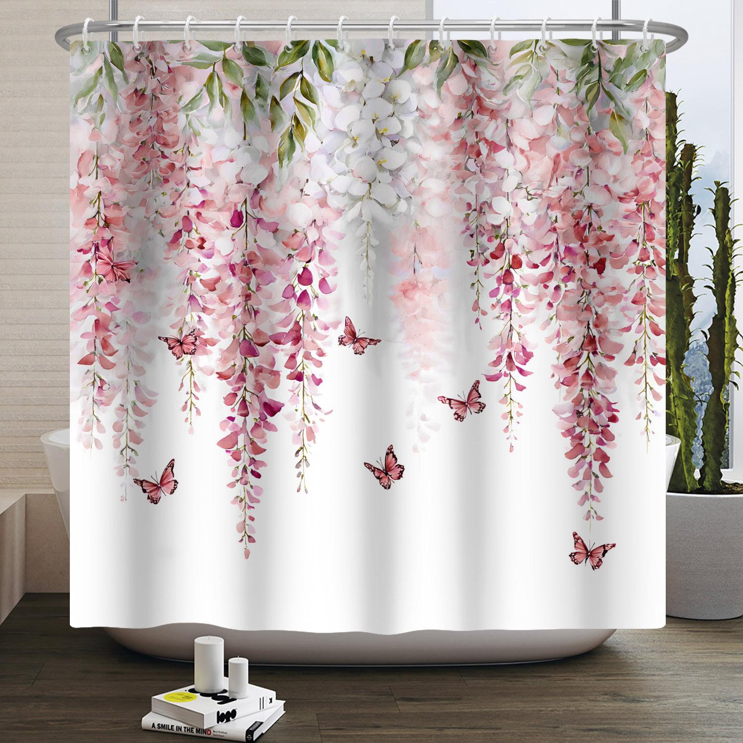 Watercolor Green Leaf Shower Curtain For Bathroom Vines Plant Nordic Minimalist Polyester Botanic Curtain For Home Hotel Decor W60H190(CM)-1 Pcs
Watercolor Green Leaf Shower Curtain For Bathroom Vines Plant Nordic Minimalist Polyester Botanic Curtain For Home Hotel Decor W60H190(CM)-1 Pcs