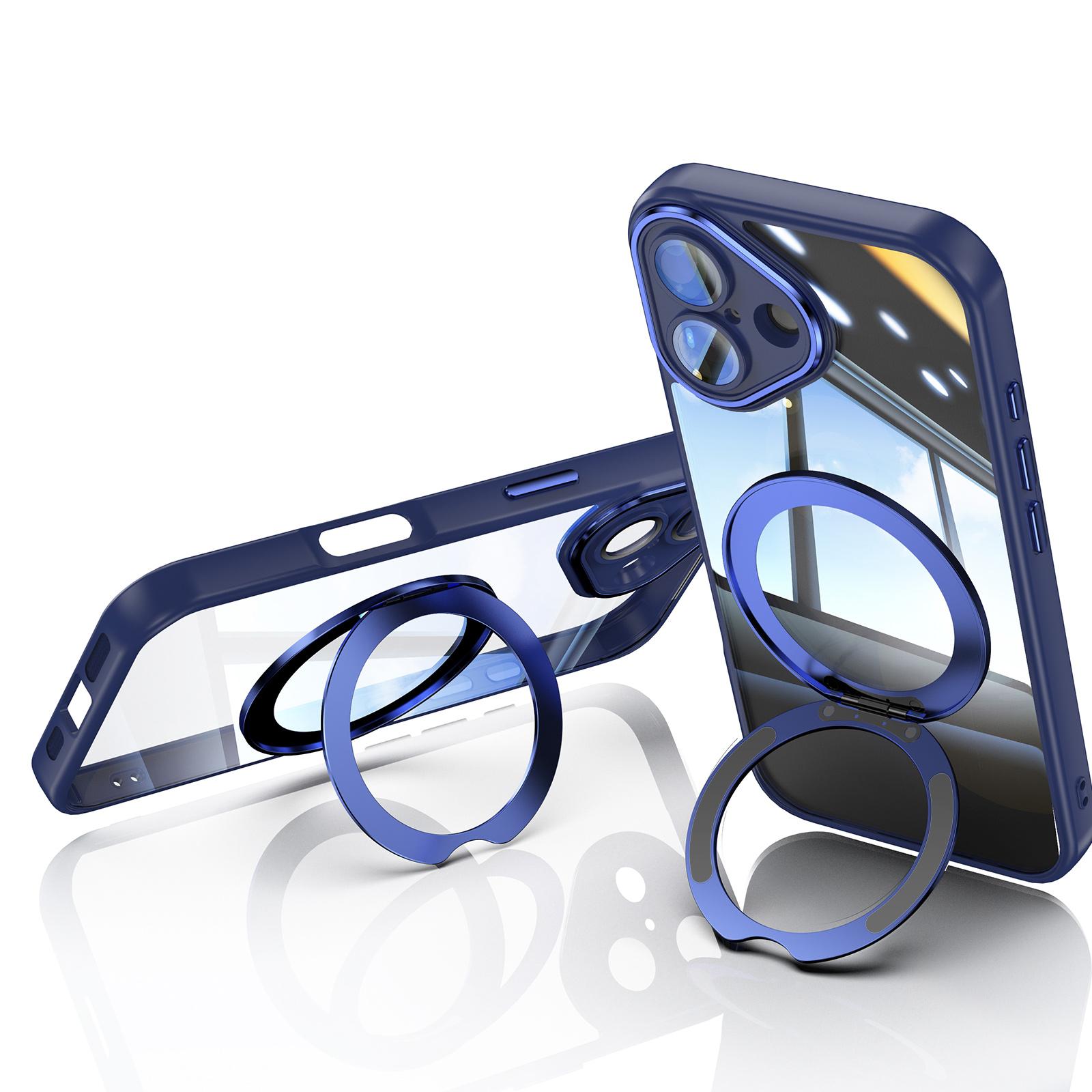 For iPhone 16 Case Rotatable Magnetic Kickstand TPU+PC Phone Cover with Lens Film Grey
For iPhone 16 Case Rotatable Magnetic Kickstand TPU+PC Phone Cover with Lens Film Grey