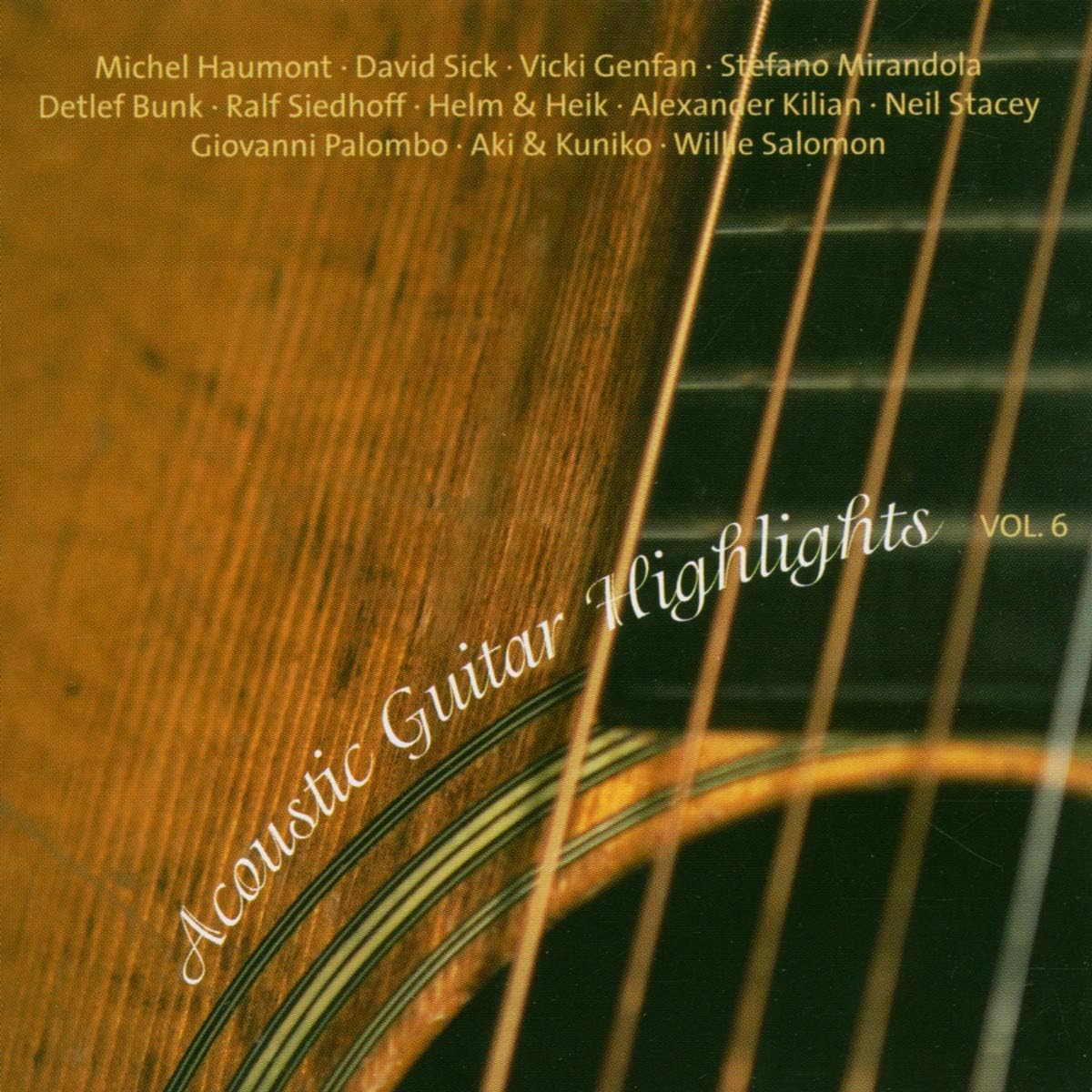 CD VARIOUS - Acoustic Guitar Highlights Vol.6 31913552 Acoustic Music 2005 Germany Blues Used
CD VARIOUS - Acoustic Guitar Highlights Vol.6 31913552 Acoustic Music 2005 Germany Blues Used