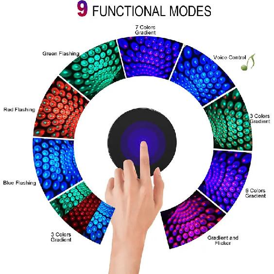 Mini USB Music Rhythm Magic Stage Effect Projection Lamp LED Party Disco DJ Stage Light Car Decoration Atmosphere Night Light
Mini USB Music Rhythm Magic Stage Effect Projection Lamp LED Party Disco DJ Stage Light Car Decoration Atmosphere Night Light