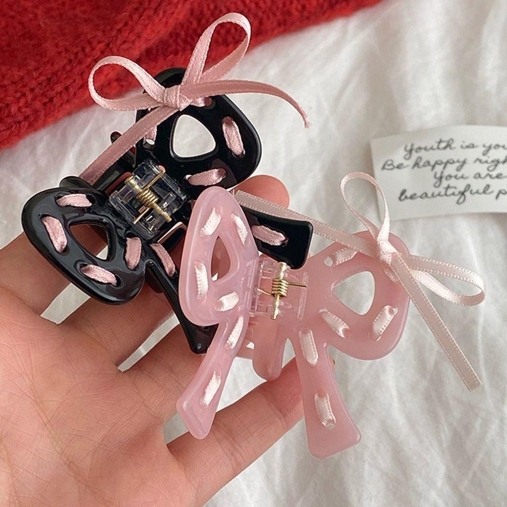 Acetic Acid Butterfly Hair Clip Bownot Small Shark Clip Cute Acetate Bow Hair Claw Girl розовый
Acetic Acid Butterfly Hair Clip Bownot Small Shark Clip Cute Acetate Bow Hair Claw Girl розовый