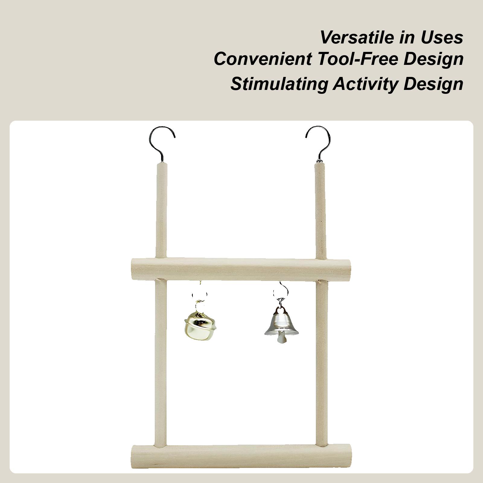 Bird Swing For Cage Wooden Cage Stand With Bell Interactive Cockatiel Swing For Conure Cockatiel Lovebird Canary Bunny Guinea China Mainland
Bird Swing For Cage Wooden Cage Stand With Bell Interactive Cockatiel Swing For Conure Cockatiel Lovebird Canary Bunny Guinea China Mainland