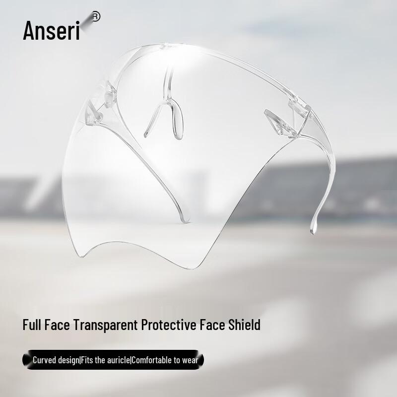 Transparent Full-Face Protective Shield
Transparent Full-Face Protective Shield