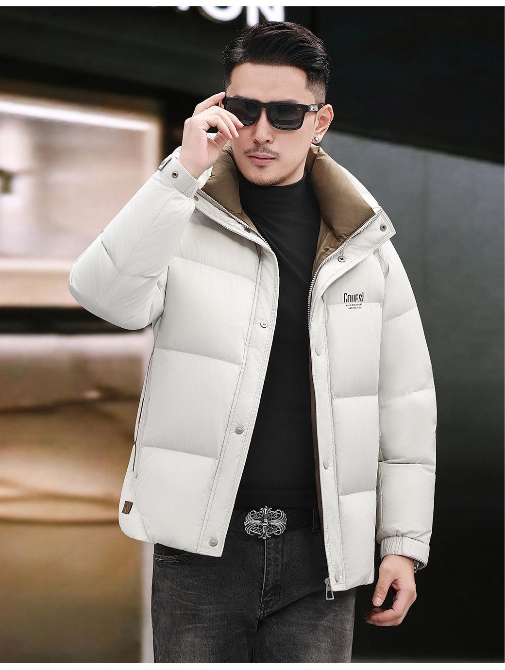 Men s Winter Hooded Short Down Jacket - Thick, Warm, 90% White Duck Down Coat XXL білий
Men s Winter Hooded Short Down Jacket - Thick, Warm, 90% White Duck Down Coat XXL білий