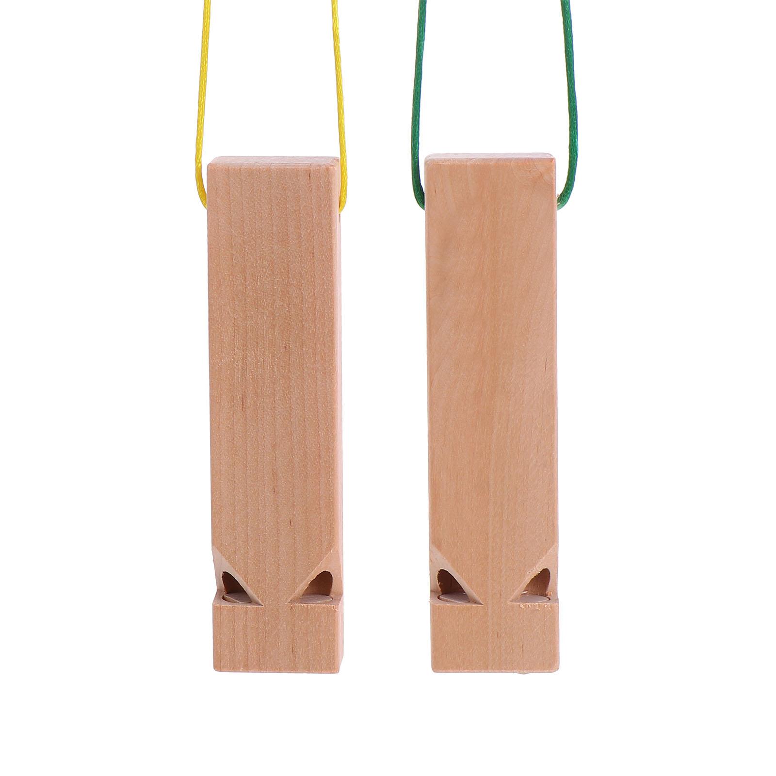 2pcs Wooden Train Whistle Toys Wooden Whistles Children Musical Instrument 13.5X3.5CM
2pcs Wooden Train Whistle Toys Wooden Whistles Children Musical Instrument 13.5X3.5CM