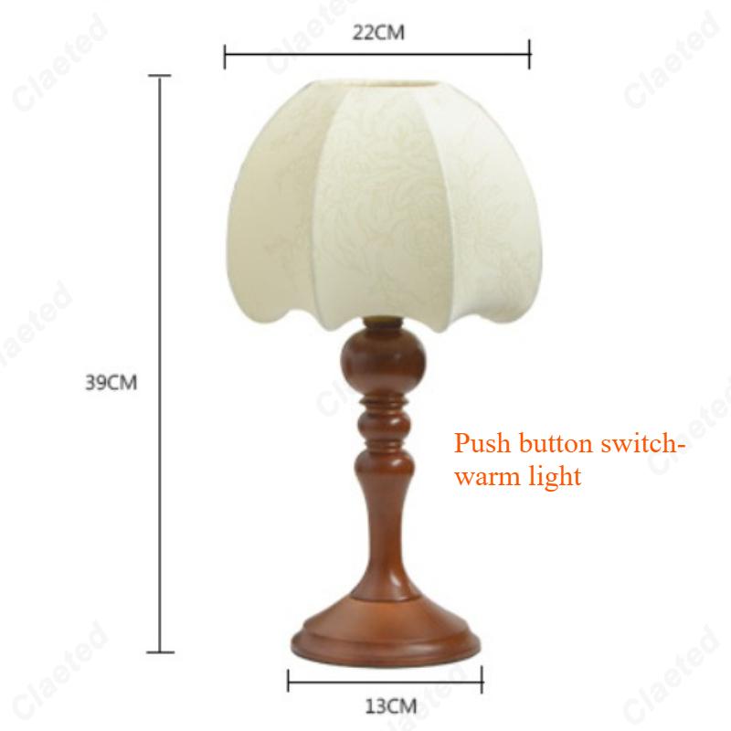 New Simple Retro LED Fabric Table Lamp Study Bedroom Bedside High Sense Atmosphere Lighting US plug
New Simple Retro LED Fabric Table Lamp Study Bedroom Bedside High Sense Atmosphere Lighting US plug
