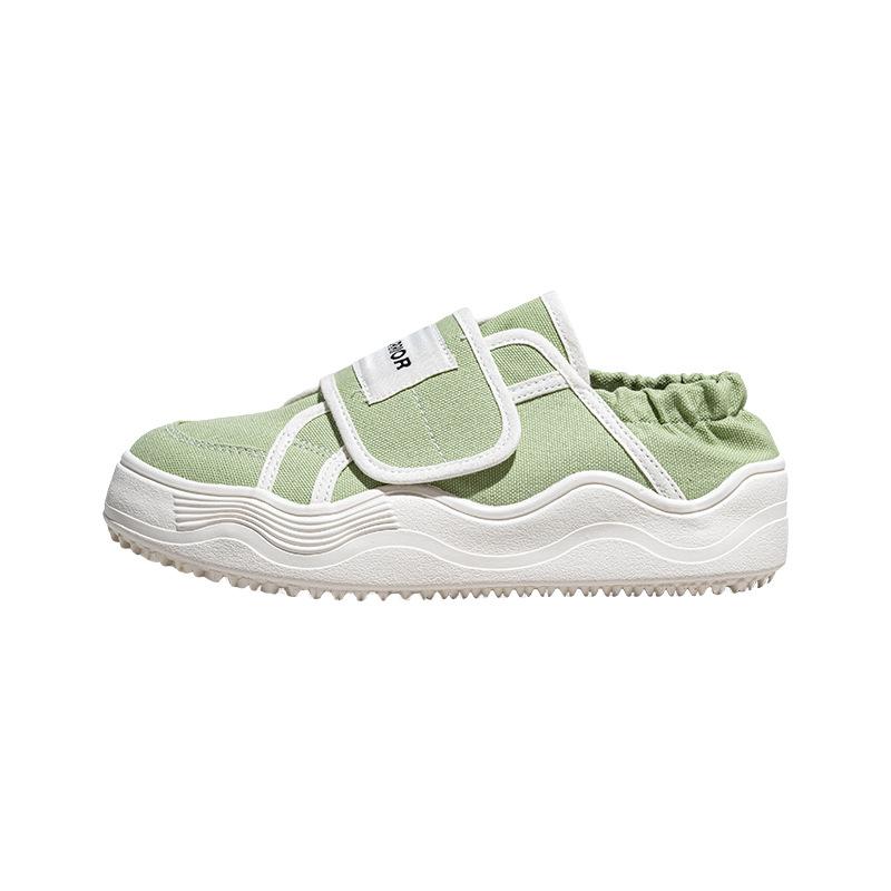 WARRIOR Women Hook Loop Canvas Shoes Size 34-40 Soft Sole Platform Quick Lace Slippers Style Casual Walking Shoes 40 світло-зелений колір
WARRIOR Women Hook Loop Canvas Shoes Size 34-40 Soft Sole Platform Quick Lace Slippers Style Casual Walking Shoes 40 світло-зелений колір