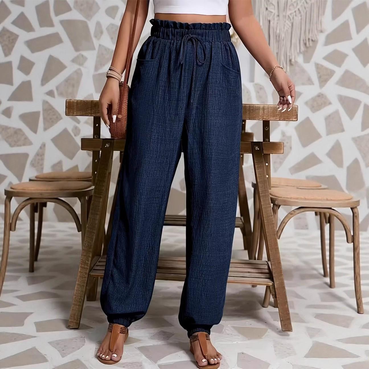2026 Women s Casual Elastic Pure Color Long Pants - Spring/Summer European Fashion Double Extra Large
2026 Women s Casual Elastic Pure Color Long Pants - Spring/Summer European Fashion Double Extra Large
