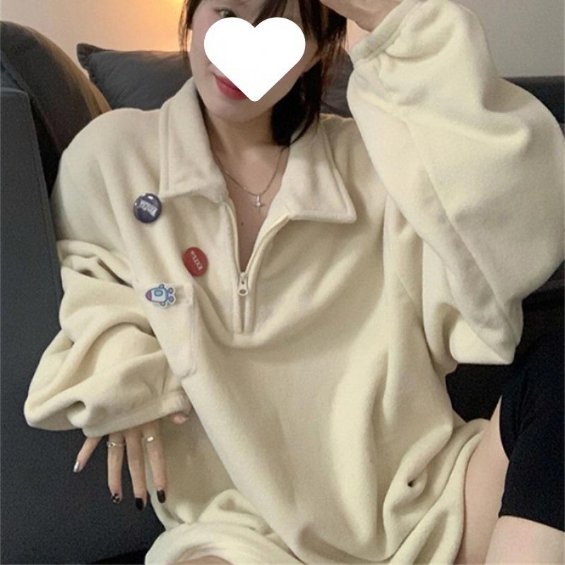 Модный тренд Свитер с горлом Весна и осень Тонкий Свободный Большого размера Универсальный Топ с лацканами Куртка XXL
Модный тренд Свитер с горлом Весна и осень Тонкий Свободный Большого размера Универсальный Топ с лацканами Куртка XXL