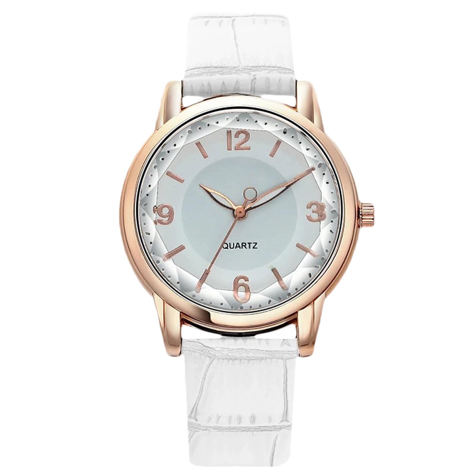 RORIOS Women s Analog Quartz Watch with Multifaceted Glass, Leather Strap, Simple and Easy-to-Read Design, Perfect for Students, Girls, Business, Casu
RORIOS Women s Analog Quartz Watch with Multifaceted Glass, Leather Strap, Simple and Easy-to-Read Design, Perfect for Students, Girls, Business, Casu