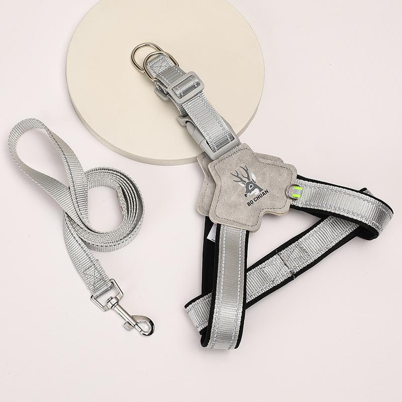 Dog leash Y-shaped chest strap Dog leash Large dog adjustable walking leash Retractable No traction rope XL чёрный
Dog leash Y-shaped chest strap Dog leash Large dog adjustable walking leash Retractable No traction rope XL чёрный