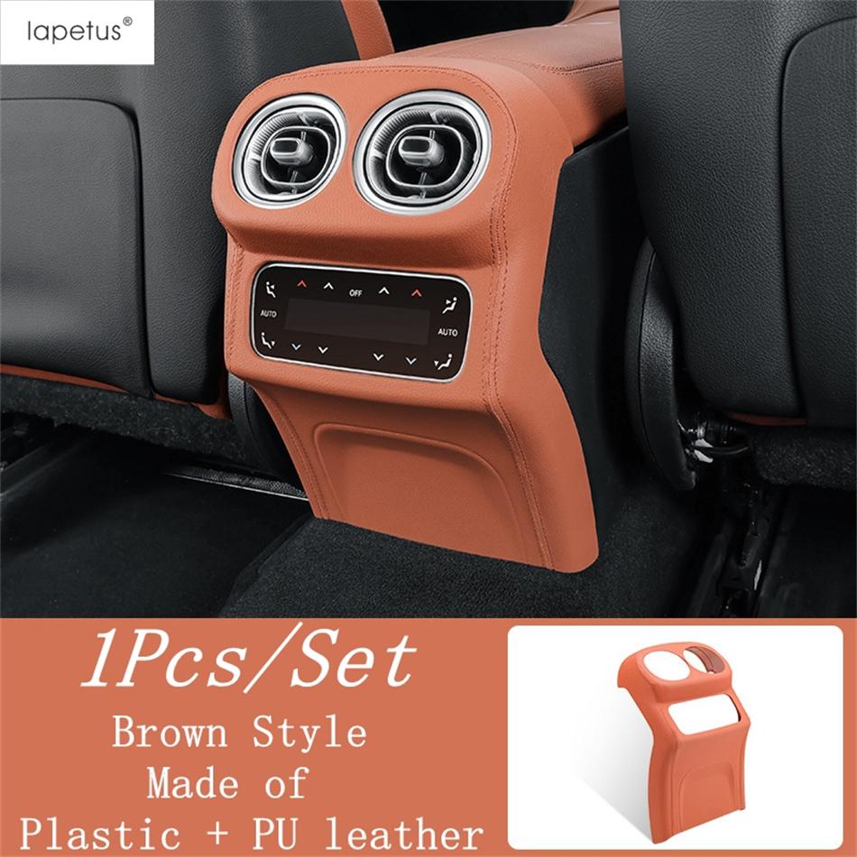 Car Rear Armrest Box Air AC Vent Outlet Cover PU Leather Mat Pad Interior Accessories For Benz GLC X254 GLC260 GLC300 2024 Brown Style
Car Rear Armrest Box Air AC Vent Outlet Cover PU Leather Mat Pad Interior Accessories For Benz GLC X254 GLC260 GLC300 2024 Brown Style
