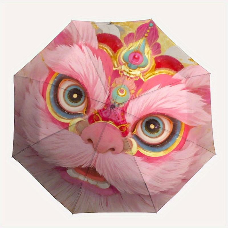1pc Pink Feathe rMask Automatic Open/close Folding Umbrella, Compact Portable Travel Umbrella, Durable Construction yy250809134
1pc Pink Feathe rMask Automatic Open/close Folding Umbrella, Compact Portable Travel Umbrella, Durable Construction yy250809134