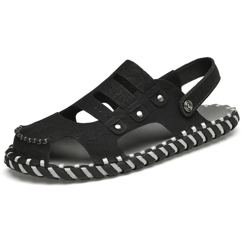 Сандалии высокого класса мужские повседневные сандалии для вождения римские кожаные сандалии летние пляжные сандалии двойного назначения 38 чёрный
Сандалии высокого класса мужские повседневные сандалии для вождения римские кожаные сандалии летние пляжные сандалии двойного назначения 38 чёрный