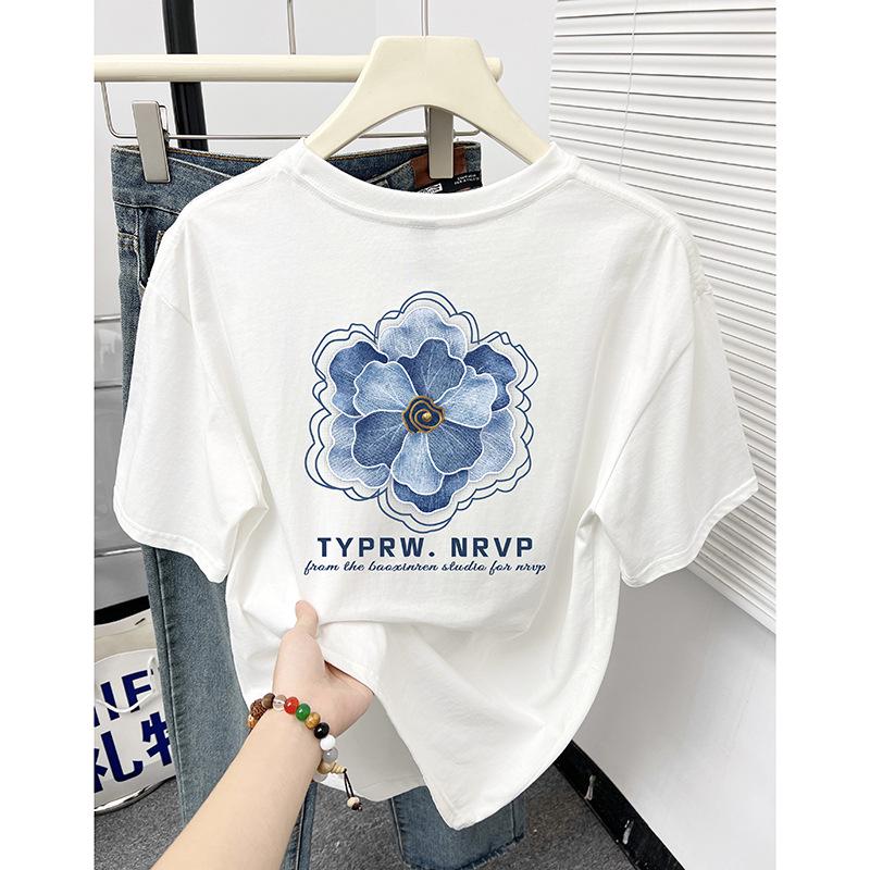 Women s Floral Print Pure Cotton Casual Half Sleeve T-Shirt 2XL білий
Women s Floral Print Pure Cotton Casual Half Sleeve T-Shirt 2XL білий