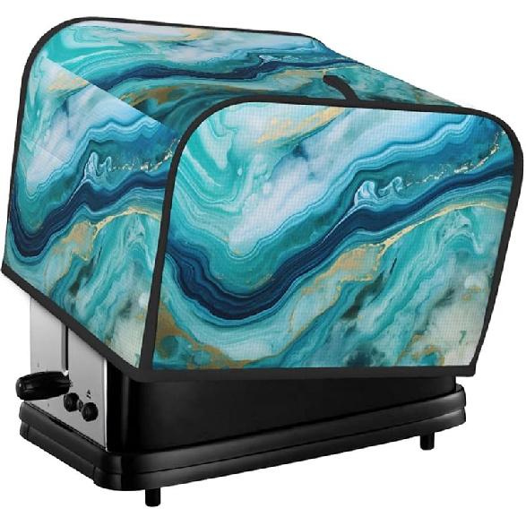 Чехол для тостера на 4 ломтика, цвет красного вина, бокал, виноград, водонепроницаемый чехол для прибора с петлей для подвешивания, чехол для хлебопечки/тостера для кухни Teal Turquoise Marble Pri
Чехол для тостера на 4 ломтика, цвет красного вина, бокал, виноград, водонепроницаемый чехол для прибора с петлей для подвешивания, чехол для хлебопечки/тостера для кухни Teal Turquoise Marble Pri